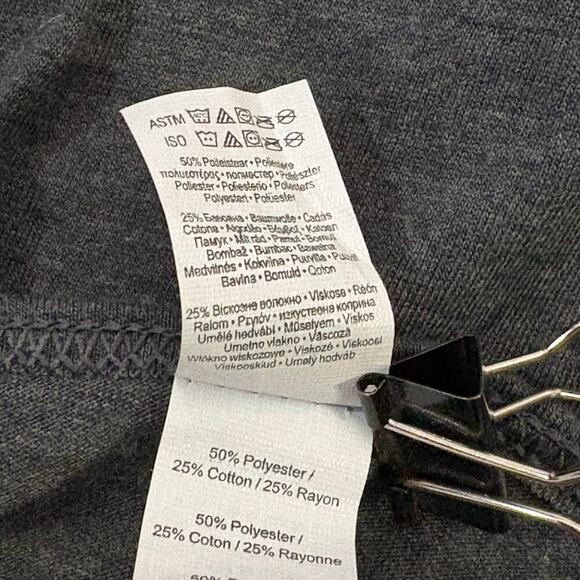 Anvil‎ Tee Woman's Medium Gray Chicago's Finest Police CPD V-Neck Scoop Neck - Picture 11 of 13